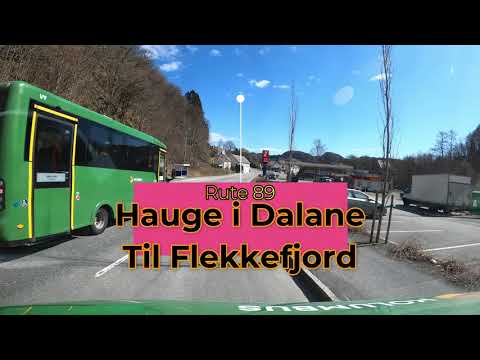 Rute 89   Hauge i Dalane   Flekkefjord