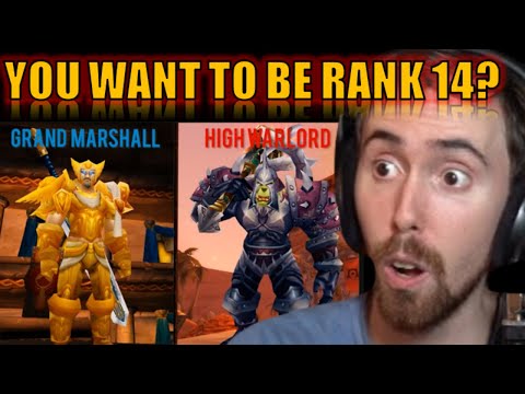 Asmongold Reacts To Rank 14 in Classic WoW | PVP