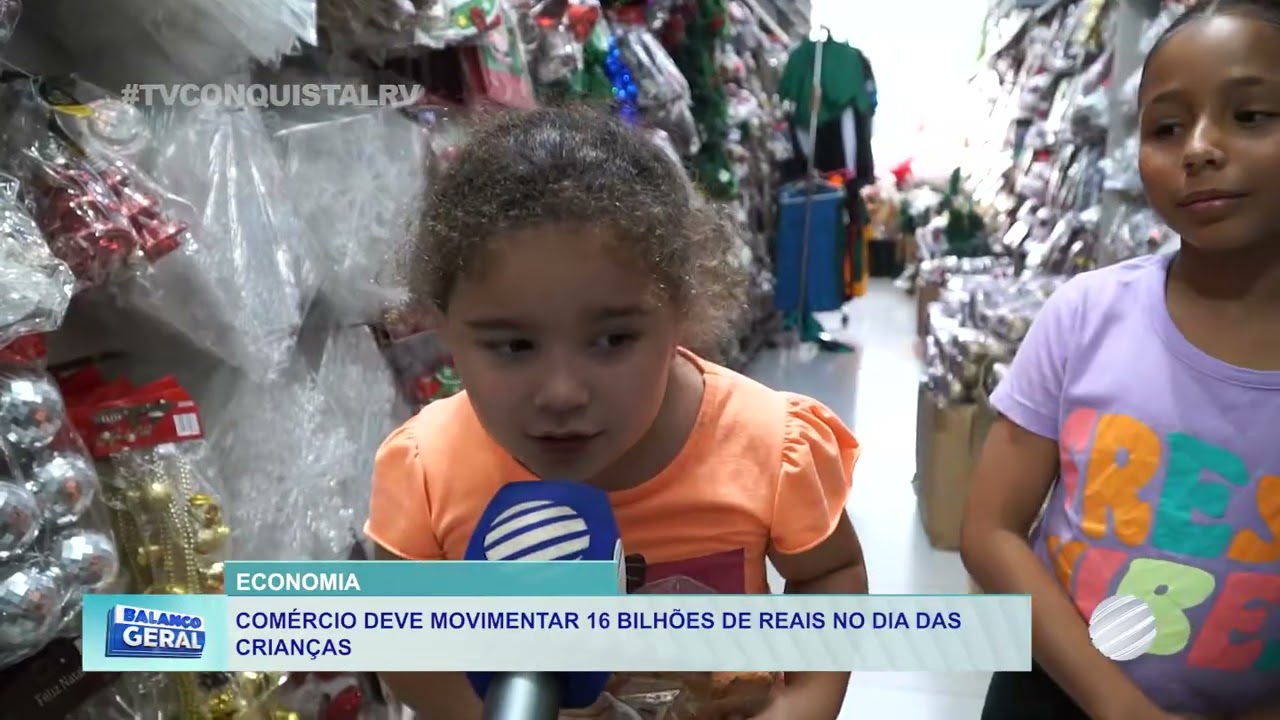 Dia das Crianças deve movimentar mais de R$ 330 milhões no comércio brasileiro