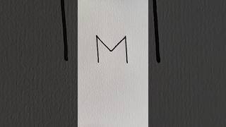 Alphabet M #art #youtubeshorts #kidstv #ytshorts #diy #kidsart #kidsvideo #kids #shorts #youtube