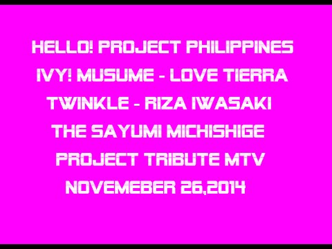 Ivy! Musume + Twinkle + Love Tierra + Riza Iwasaki - Lalala no Pipipi by [Sayumi Michishige] Tribute