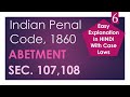 Abetment - Indian Penal Code - UGC - NET
