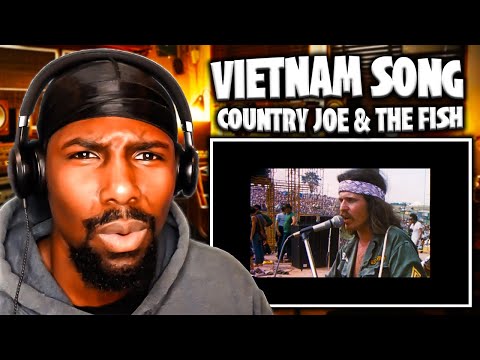 HILARIOUSLY SAD! | Vietnam Song - Country Joe & The Fish (Live Woodstock 69') (Reaction)