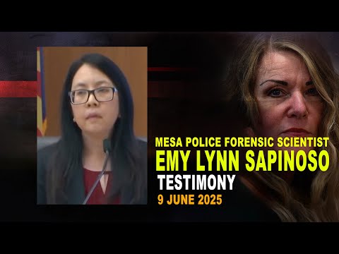 FULL TESTIMONY: Forensic Scientist Emy Lynn Sapinoso testifies in Lori Daybell's Arizona trial