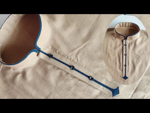 sew a beautiful designer kurta // latest designer kurta stitching //