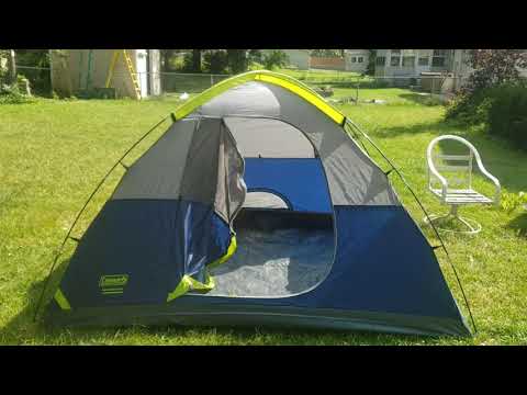 How To Set Up The Coleman Sundome Tent