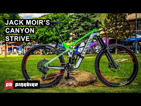 Jack Moir's EWS Winning Canyon Strive | Pro Bike Check