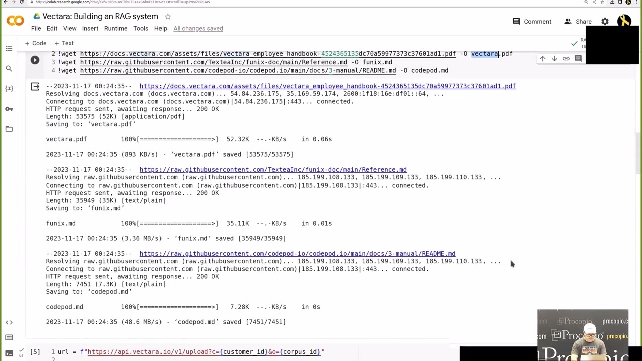 Hughes Hallucination Evaluation Model (HHEM) - Live Vectara Demo: Adding Documents to a Corpus