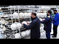 Process of making soccer balls. Korean best soccer ball making factory