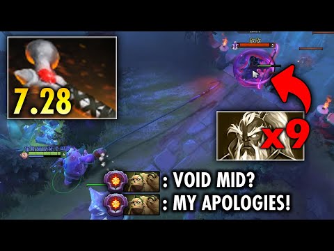 The Void Spirit Mid Learned Something New from This Toy Butcher! 7.28 Atos Build is Back!