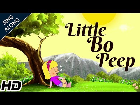 Little Bo Peep Has Lost Her Sheep (HD) SING ALONG Nursery Rhyme | Nursery Rhymes | Shemaroo Kids