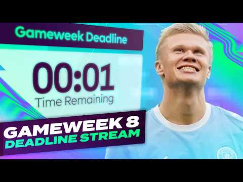 Calvert-Lewin is a DOUBT 😱 FPL Gameweek 8 Deadline Stream 🚀 Transfer made 🔒