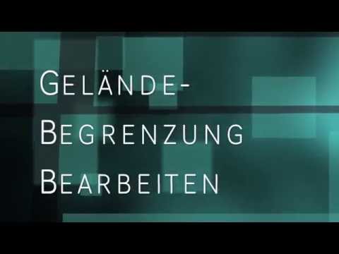 Vectorworks Landschaft - Geländemodell / Geländebegrenzung bearbeiten