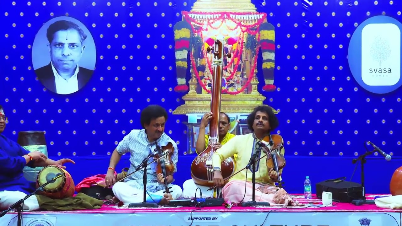 99 - S.V.N & MOC: MUSIC FESTIVAL -2021: MYSORE BROTHERS (VIOLIN DUET )  & PARTY.