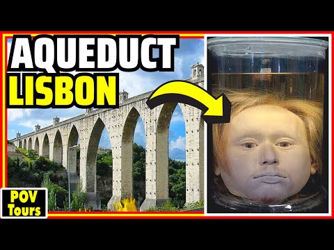 Aqueduto de Lisboa e a estranha cabeça numa garrafa! |Portugal [4K]