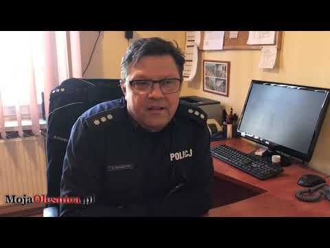 27.03.2019 Oleśnica - Grzegorz Krawczyk z policji o monitoringu