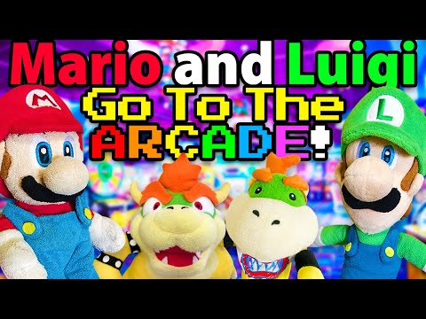 Crazy Mario Bros: Mario and Luigi Go To The Arcade!