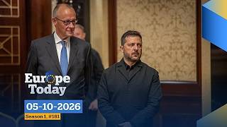 Europe Today: Russland greift Kyjiw an, Merz zu Besuch; Bolsonaro gewinnt erste Runde in Brasilien