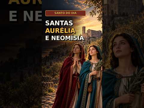 Santo do Dia 25/09/26 - Santas Aurélia e Neomísia