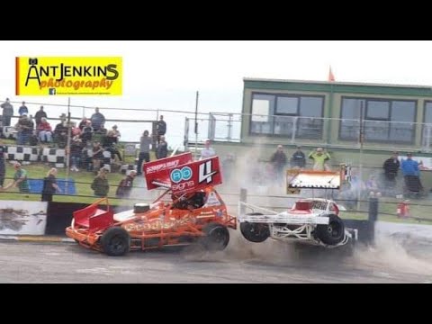 BriSCA F1 Stockcars - Tom Harris #WallopStraightIn Dan Johnson - Sunday 6th June 2021 Skegness