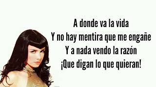que digan lo que quieran - karaoke - Natalia Oreiro ( pista original y letra )