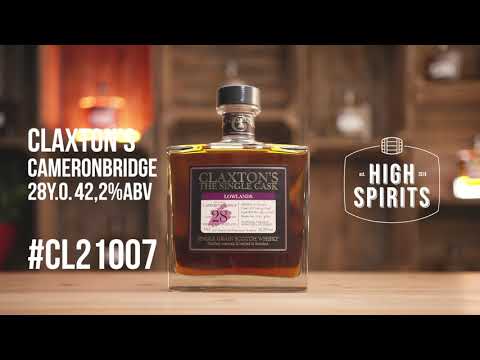 #CL21007 - Claxton's Single Cask Cameronbridge 1992 - 28YO