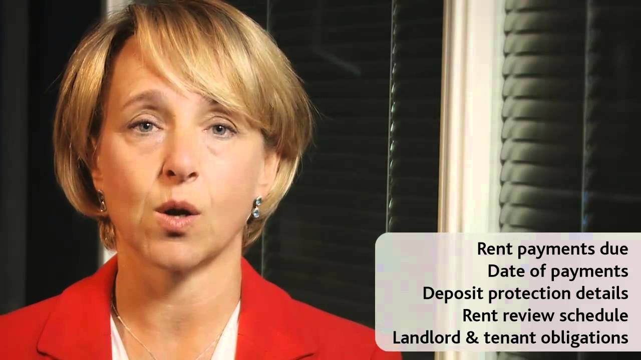 What to include in your Tenancy Agreement