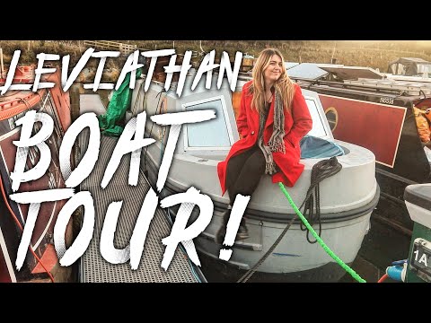 Ep 73: A Boat Tour of my 32ft Work in Progress Canal Boat!