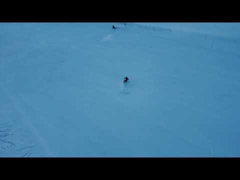 First Flight following down Black run Pas de la Casa Dji mini 2