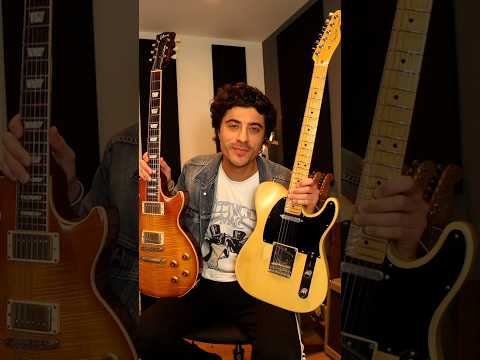 Telecaster Vs Les Paul #shorts