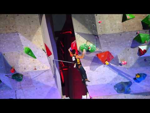 Ramón Julián "Ramonet" in Lead Climbing World Cup 2012 in Inzai, JPN