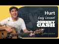 Hurt - Johnny Cash (Easy Songs Beginner Guitar ...