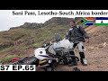 Most Dangerous Mountain Pass and Border Crossing 🇿🇦 🇱🇸 S7 EP.65 | Pakistan to South Africa