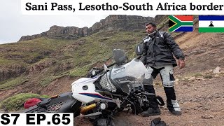 Most Dangerous Mountain Pass and Border Crossing 🇿🇦 🇱🇸 S7 EP.65 | Pakistan to South Africa