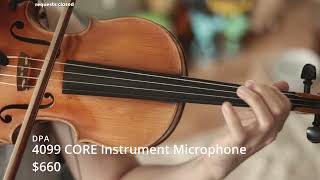 Video thumbnail for $45 Behringer vs $660 DPA for Violin by newbaroque