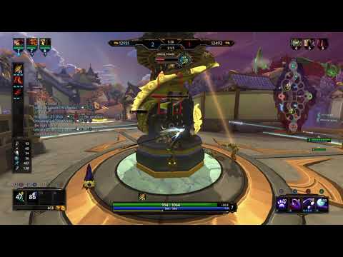 My first joust match on the new map:SMITE