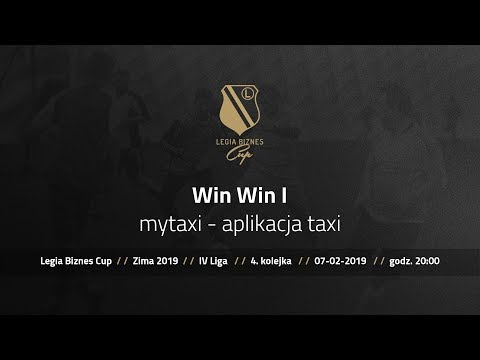 Skrót spotkania Win Win I - mytaxi - aplikacja taxi ( Legia Biznes Cup Zima 2019 )
