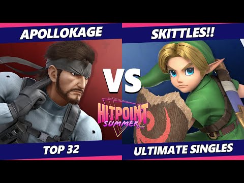 Hitpoint Summer July Top 32 - ApolloKage (Snake) Vs. SKITTLES! (Young Link) SSBU Ultimate Tournament