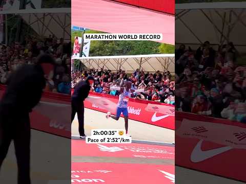 WORLD RECORD 🤯 2h:00:35” 🚀 Congrats Kelvin Kiptum at the Chicago Marathon #chicago #marathon #run