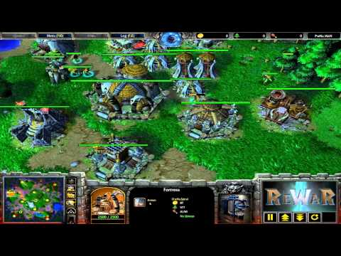 HLAoo(UD) vs OwNu Spiral(ORC) - Game 2 - WarCraft 3 gameplay - RN407