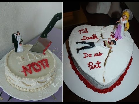 Hilarious Divorce Cakes For The Newly Unwed