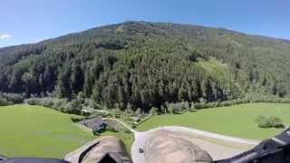 preview picture of video 'Let´s Play Real Life [Paragliding] Lüsen 2014 - Erste Thermik =)'