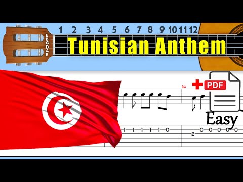 Tunisian Anthem Guitar Tab