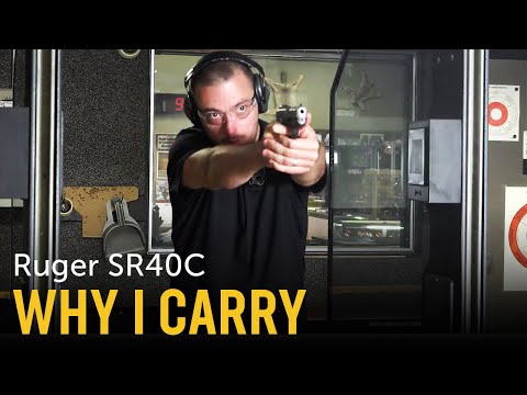 RUGER SR40C REVIEW