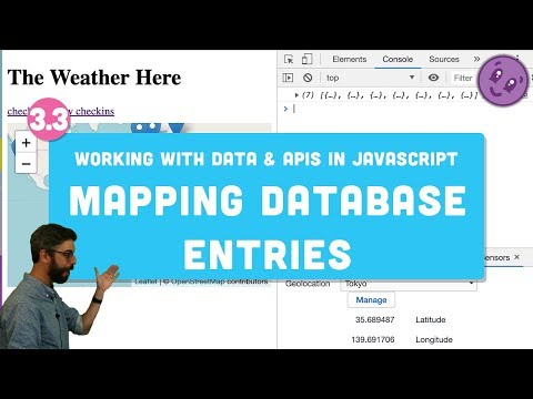 3.3 Mapping Database Entries with Leaflet.js - Working with Data and APIs in JavaScript