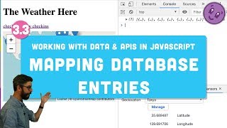 3.3 Mapping Database Entries with Leaflet.js - Working with Data and APIs in JavaScript