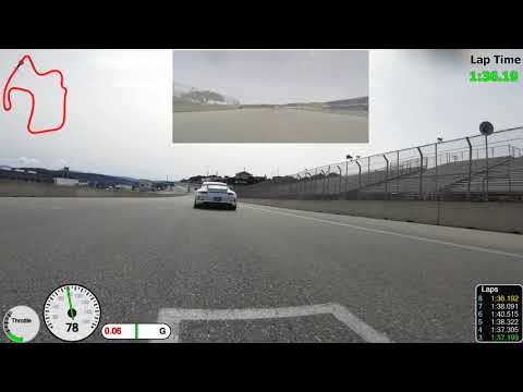 GT3 Action - Laguna Seca with Speed District