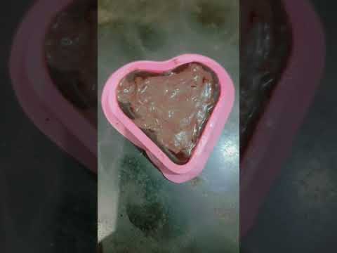Dark heart chocolate😋😋 #thefoodievlogs
