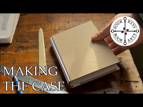 Making A Handmade Book - Part 3 - Lining & Making the Case