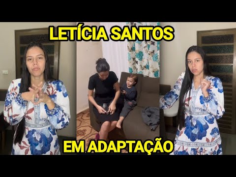 Letícia Santos is adapting to her son's new school routine and running to the market twice a day.